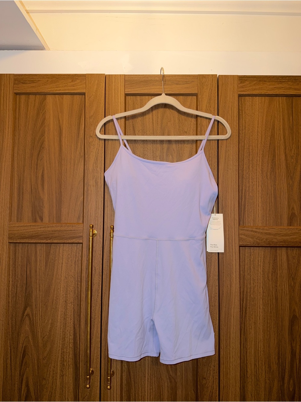 Vuori Lilac Sleeveless Bodysuit Romper
